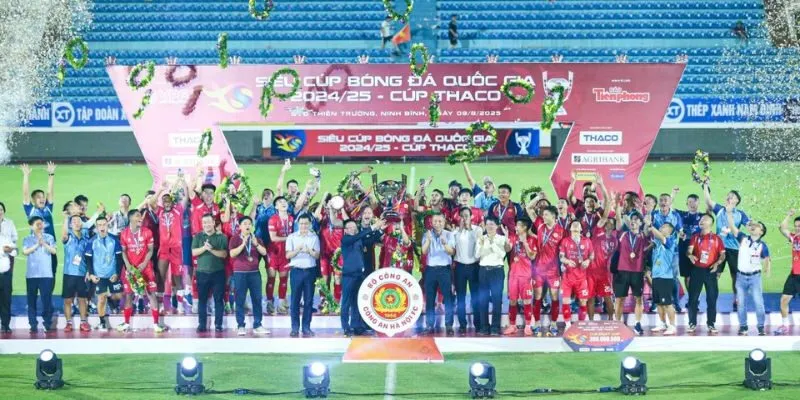 Giải Siêu Cúp Quốc Gia quy tụ nhiều nhà vô địch V.League